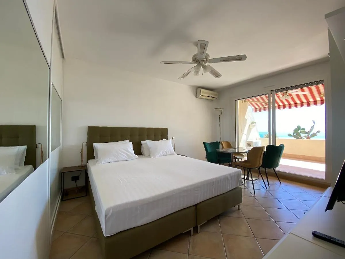 Ferienwohnung Mansfield Vue Carte Postale Terrasse Piscine Calme Port A 200M A Pied Menton Frankreich