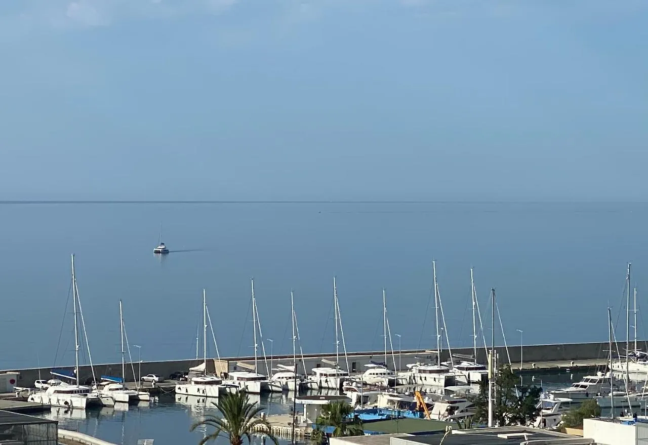 Mansfield Vue Carte Postale Terrasse Piscine Calme Port A 200M A Pied Apartment Menton France